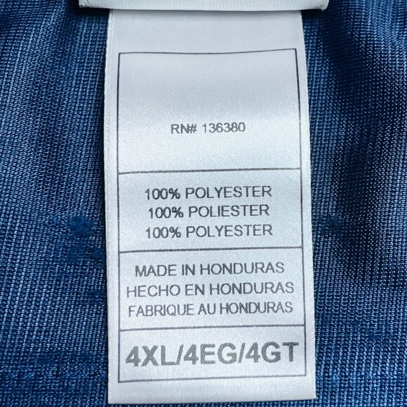 Houston Texans NFL Pro Line 90 Jersey 4XL Navy Blue Polyester - Picture 5 of 16